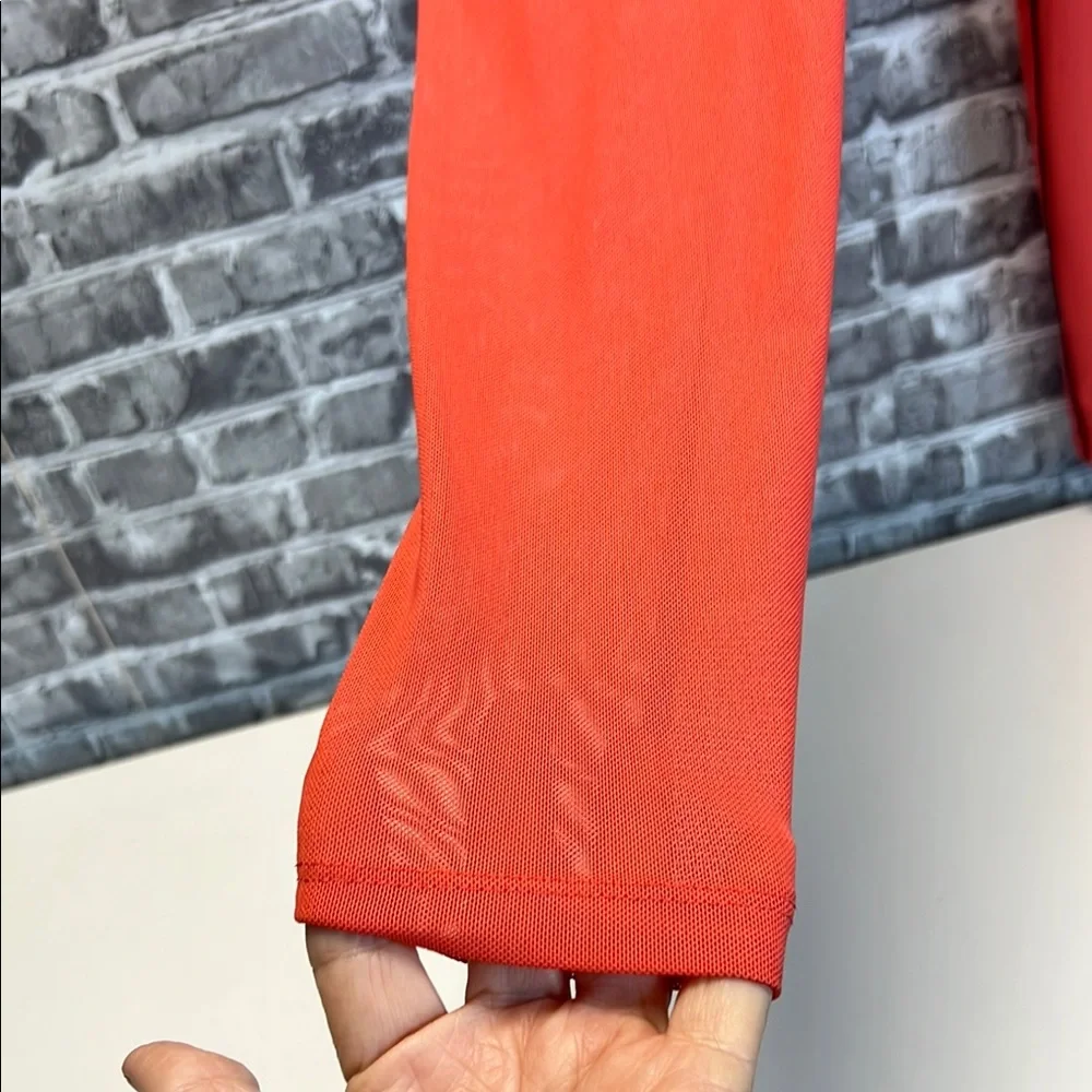 Nike Black & orange Leggings‎